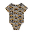 thumbnail image 2 of Rocae Retro Excavator for Baby Climbing Clothes Soft Baby Romper for Active Infants Comfortable and Breathable Crawling Jumpsuit Unisex Baby Outfit 3 Months, 2 of 8