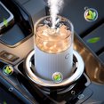 thumbnail image 1 of SuoKom Portable Mini Humidifier with Crystal Stone Usb Aromatherapy Atomize Essential Oil Diffuser Colorful Ambiencelight for Car Super Quiet, 1 of 6