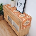 thumbnail image 5 of Boho Table Runner Bohemia Table Runners for Dining Room Tribal Vintage Rustic Fall Burnt Orange Dinner Runner Kitchen Parties Decor 13.8 x 71 inch, 5 of 6