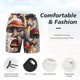 thumbnail image 3 of Balery Cute Forest Mushrooms Bañador para hombre, shorts de playa de secado rápido con entrepierna y forro de compresión-XX-Large, 3 of 6
