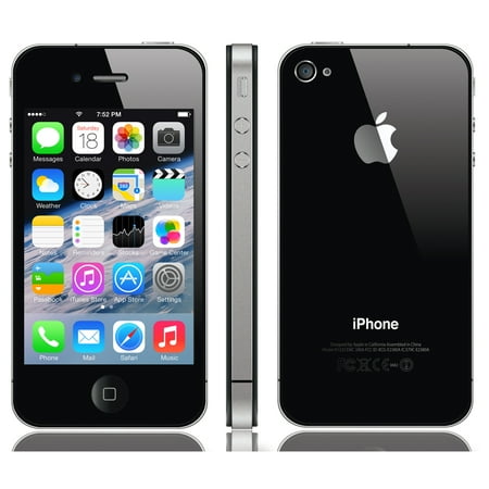 iPhone 4s 16GB Black Unlocked Refurbished Walmart com iPhone 4s 16GB Black Unlocked Refurbished Walmart com