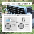 thumbnail image 3 of Sophia&William 5 Seat Patio Conversation Set Outdoor Sofa Chairs and Marble Table Furniture Set, Blue, 3 of 8