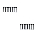 thumbnail image 1 of Sonducket Paquete de 8 tornillos para monopatín, reparación Manual de Metal, tornillo extraíble para Longboard, accesorios de repuesto de Type2 NO2, 1 of 6