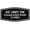 Black, variant on Signs ByLITA Fancy AC Unit On Please Keep Door Closed Sign - Laser-Engraved Lettering | Durable ABS Plastic | Vibrant Colors | Powerful Foam Tape (Black) - Small
