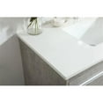 thumbnail image 4 of 36 inch single bathroom vanity in concrete grey, 4 of 8