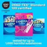Tampax Pearl Tampons with LeakGuard Braid, Regular Absorbency, 50 Count
