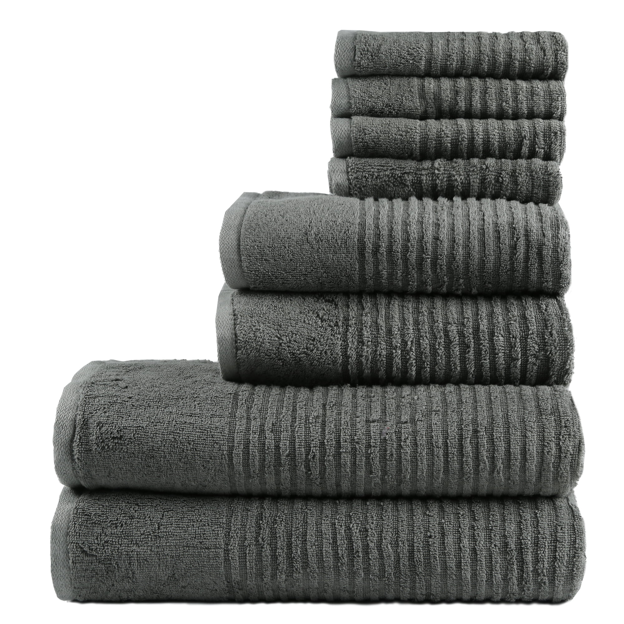 Ring Spun 100% Cotton Highly Absorbent Daily Us Details about   Bath Towels Set of 4 Pink 27x54