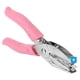 thumbnail image 1 of Uxcell 1/8" Perforadora de un solo agujero, perforadora manual con agarre suave, perforadora de papel de metal, rosa, 1 of 6