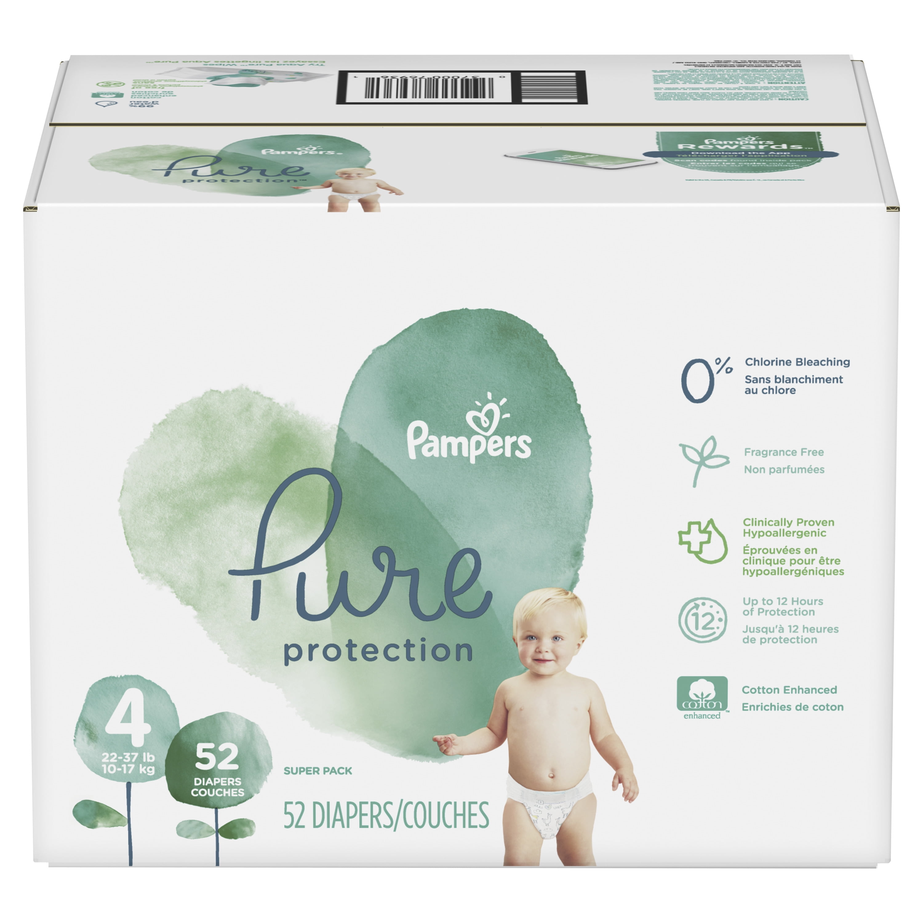 Pure Protection Size 4 Diapers