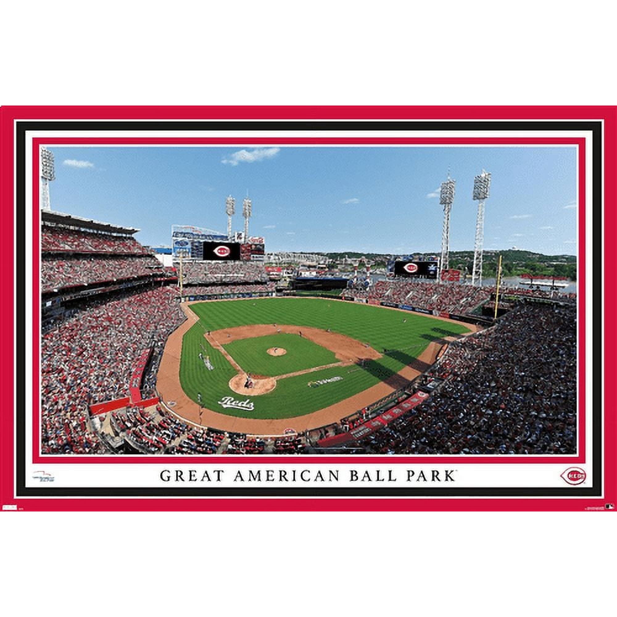 MLB Cincinnati Reds - Great American Ball Park 22 Wall Poster, 22.375" x 34"