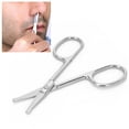thumbnail image 3 of STAINLESS STEEL NOSE HAIR SCISSORS ROUNDED Tip FOR EYEBROWS BEARD MOUSTACHE NOSERounded Tip, 3 of 7