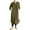 Green, variant on LLYwey Long Sleeve Midi Dress for Women Casual Loose V-Neck Pullover Long Sleeve Color Pocket Long Dress New Party Dresses Orange 4Xl