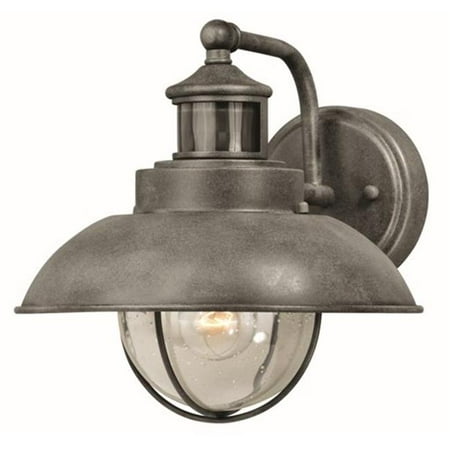 

10 in.Harwich Dualux Outdoor Wall Light Textured Gray