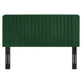 thumbnail image 6 of Modway Milenna Channel Tufted Performance Velvet Full/Queen Headboard in Emerald, 6 of 10