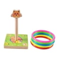 thumbnail image 1 of BELOVING Ring Tossing Animal Pattern Interactive Toy for Boys Girls Parent Child Kids kitten, 1 of 9
