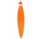 thumbnail image 1 of XmhyTop-A Extensiones de cabello preestirado para trenzas, 3 piezas de 66 cm, trenzas de ganchillo sintéticas con textura, ajuste en agua caliente, trenzas suaves, largas y rectas, color naranja, 1 of 5