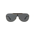 thumbnail image 3 of Versace VE 2140 1002/87 - Black Gold/Grey by Versace for Men - 40-14-135 mm Sunglasses Versace Versace, 3 of 4