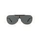 thumbnail image 3 of Versace VE 2140 1002/87 - Black Gold/Grey by Versace for Men - 40-14-135 mm Sunglasses Versace Versace, 3 of 4