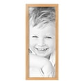 thumbnail image 2 of ArtToFrames 8" x 20" Red Oak Wood Picture Frame, 8x20 inch Brown Wood Poster Frame (WOM-4878), 5 Pack, 2 of 6