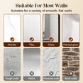 thumbnail image 4 of No-Drill Screw Stickers, 2026 Upgraded Reusable Drill Free Adhesive Hooks, Removable Nail Free Wall Hangers, Picture Hangers Without Nails for Wall Mount, Bathroom, Home, Kitchen, Office (48PCS), 4 of 7