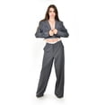 thumbnail image 5 of Traje sastre cropped Roman Fashion /Juvenil, 07377 (Gris obscuro) gris oscuro M, 5 of 5