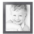 thumbnail image 2 of ArtToFrames 13" x 14" Tungsten Picture Frame, 13x14 inch Gray MDF Poster Frame (WOM-4640), 2 Pack, 2 of 7