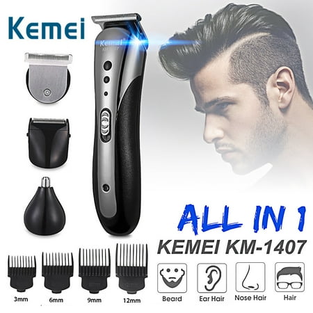 Kemei 3 In 1 Men S Grooming Set Hair Clipper Beard Shaver Razor