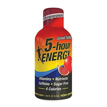 5 Hour Energy Drink Shot, Pomegranate, 6 Count