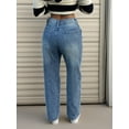 thumbnail image 3 of aPAY Jeans for Women Long Denim Hole  Pants Y2K Vintage  Street Style  Regular Size, 3 of 4