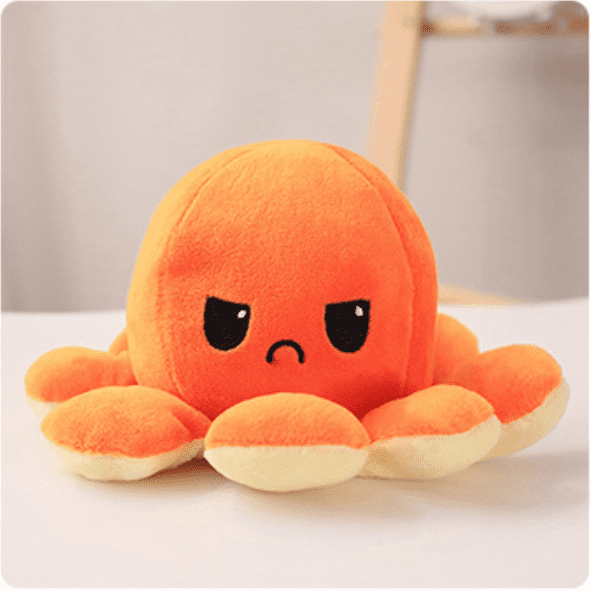 The Original Reversible Plushie Toys, Flip de doble cara Animal de peluche pequeño Flip Doll de doble cara Juguetes lindos Xemadio HMJM076-7