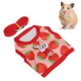 thumbnail image 3 of Pet Bunny Vest, Pet Rabbit Traction Rope Nylon Comfortable Soft  for Guinea Pig S,M,L, 3 of 7