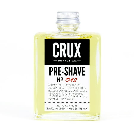 CRUX Supply Co. Pre-Shave Oil, 2 Oz