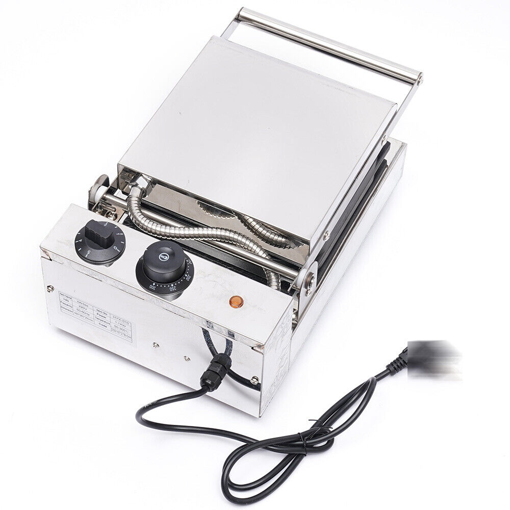 Commercial Donut Waffle Machine Waffle Baker 4 Mini Heart Shaped Doughnut Maker