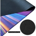 thumbnail image 2 of Extended Mouse Pad Large Gaming Mouse Pad- 35.4x15.7x0.12 inch Computer Keyboard Mouse Mat Non-Slip Mousepad Rubber Base and Stitched Edges for Game Players, Office, Study, Rainbow Line Design, 2 of 7