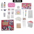 thumbnail image 3 of Diy Squishy Making Kit with 66-Piece Craft Supplies, 7.4 Oz, Pink, for Kids Ages 6-8, Easter Basket Stuffers, Craft Toy Set, 3 of 3