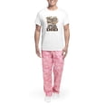 thumbnail image 5 of CafePress - WB Miniature Fox Terrier Dad - Men's Light Loose Fit Cotton Pajama Set, 5 of 7