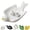 White Bird, variant on Mahjong Dice Dish White Bird Ceramic Tile-Inspired Accessory Tray Minimalist Tabletop Organizer for Board Game Pieces Nightstand Rings and Vanity Display