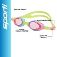 thumbnail image 2 of Sporti Prism Jr. Ripple Racer Goggles, Anti-Fog, UV Protection, Shatter-Resistant, Comfortable, 2 of 10