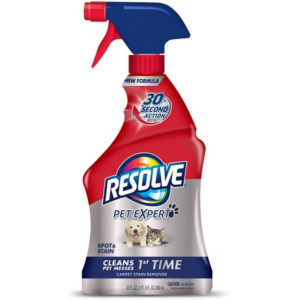 6 Pack Resolve Pet Stain Remover Carpet Cleaner, 22 oz