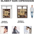 thumbnail image 3 of Yibo Pink Music Blanket Flannel Soft and Comfortable Anti-static Bed Sofa Blanket, 3 of 8