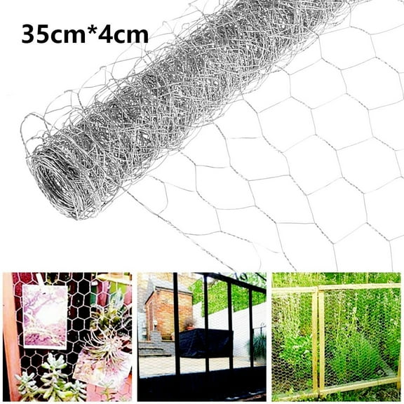 Fznkrag Chicken Wire Mesh Roll,Hexagonal Chicken Wire Fence Netting,Floral Chicken Wire, Home and Garden Use