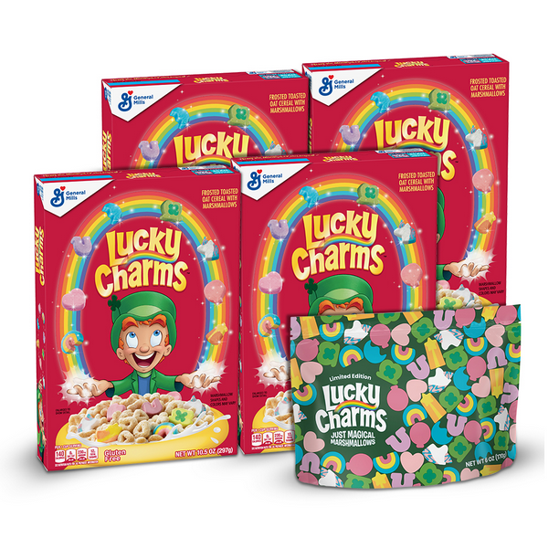 General Mills Limited Edition, 4 Boxes of Lucky Charms (4 x 10.5 oz ...