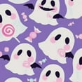 thumbnail image 6 of BANET Cute Girly Ghost Halloween Table Cloth Spooky Day of The Dead Round Tablecloth Waterproof Outdoor Tablecloth Table Cover for Kitchen Party Picnic Dining Decor 54"-58, 6 of 8