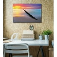 thumbnail image 2 of Canvas Prints Wall Art - Baltic Sea at Beautiful Sunrise in Poland Beach. - 32" x 48", 2 of 4