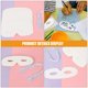 thumbnail image 3 of 80 máscaras de papel en blanco para fiestas de cosplay, máscaras de antifaz sin pintar para manualidades, máscara blanca para pintar, máscara de cosplay., 3 of 8
