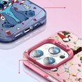 thumbnail image 5 of Funda de teléfono navideña Disney Stitch para Apple iPhone 15 Pro Max 13 14 Plus 12 11 Pro 8 7 plus XS MAX mate, 5 of 5