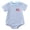 Romper 001_Light Blue, variant on Baby Boy Girl Clothes 4th of July Outfit Infant Short Sleeve USA Bubble Romper Bodysuit Newborn Fourth of July Clothes 0 3 6 12 18 Months