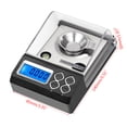 thumbnail image 2 of ZUARFY 30g/0.001g High Precision Professional Digital Milligram Scale Mini Electronic Balance Powder Scale Gold Jewelry Carat Scale with Calibration Weights Tweezers, LCD Display, 2 of 7