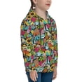 thumbnail image 3 of Kdxio Color Summer Pattern Boys Athletic Unisex Boys Girls Hoodie with Pocket Sweatshirts-X-Large, 3 of 6