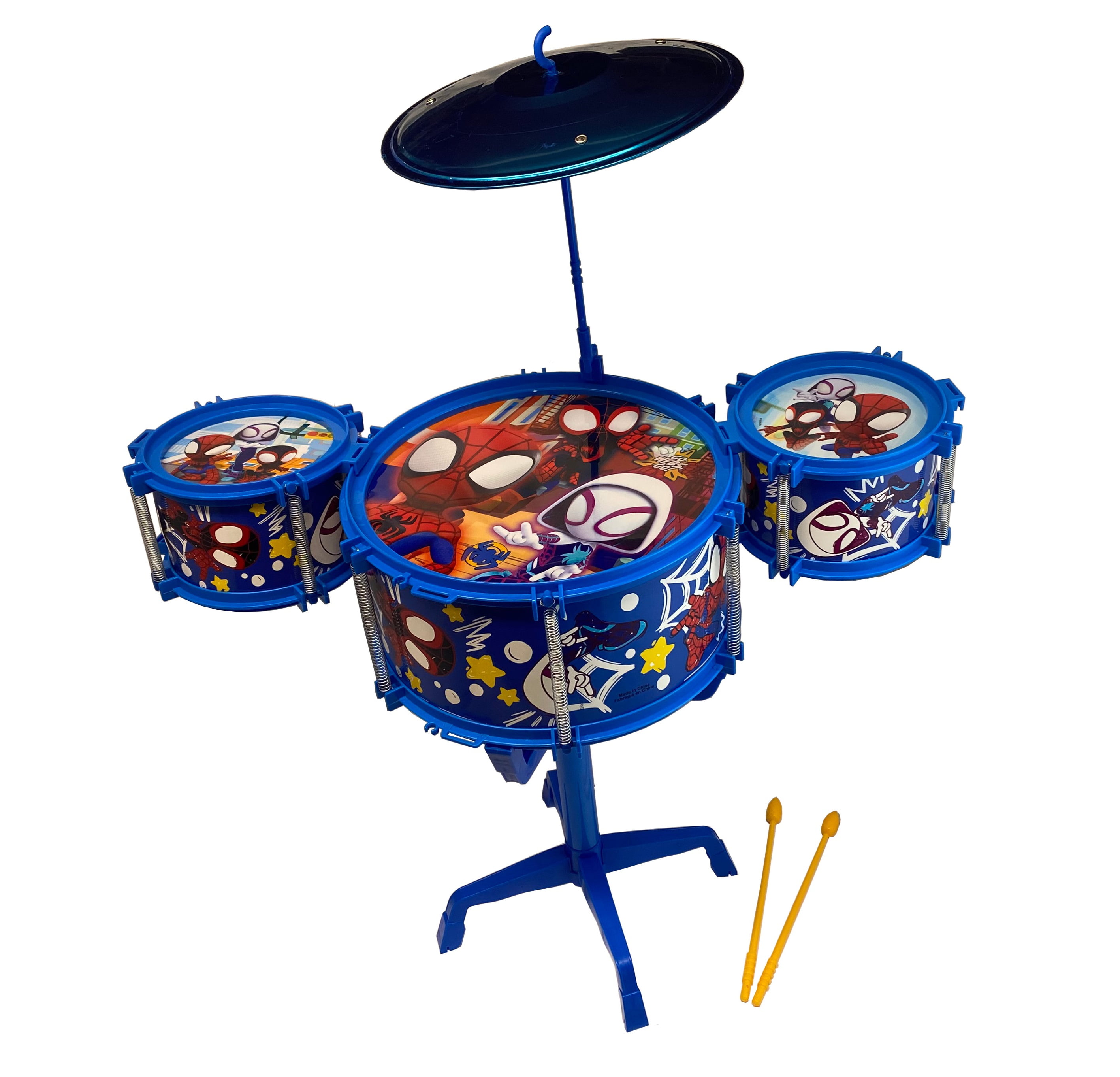 Marvel Spidey and His Amazing Friends Drum Set